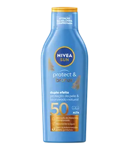 NIVEA; NIVEA SUN; LOTION; PROTECT; BRONZE; SPF50; 200ML