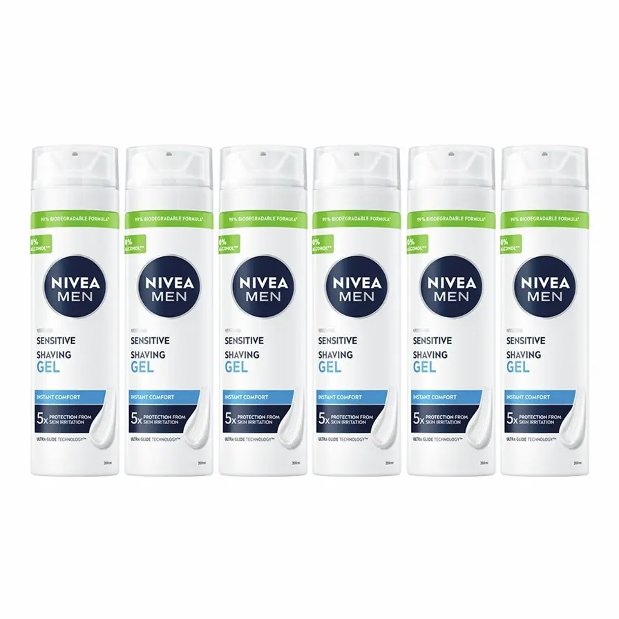05025970112169_ZA_81740-04500-31_NM Sensitive Shaving Gel 6x200ml