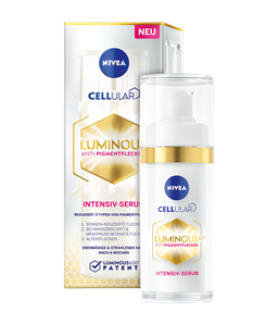 Cellular Luminous630® Anti Pigmentflecken Intensiv Serum Verpackung und Fläschchen