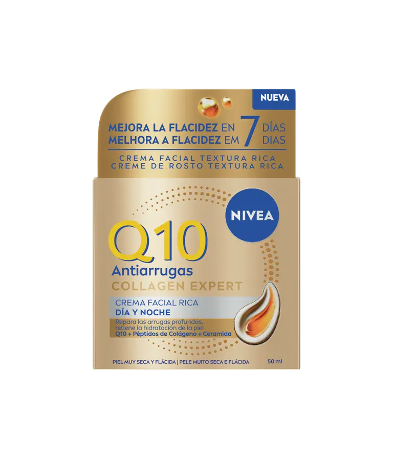 Q10; Q10 collagen Expert; Creme rico de dia e noite; Creme rico;