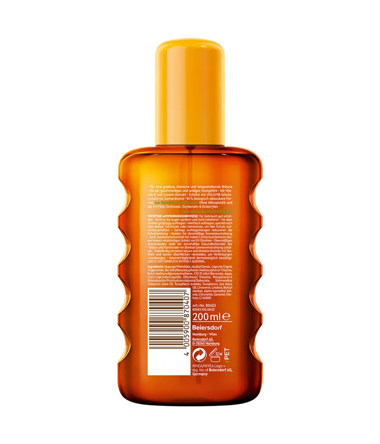 NIVEA SUN Tropical Bronze Lotion LSF 6 200 ml
