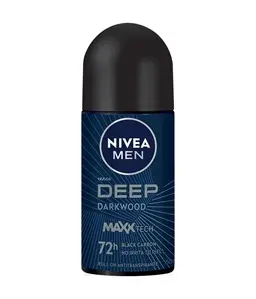 NIVEA Antitranspirante Deep Darkwood Roll- On 50gr
