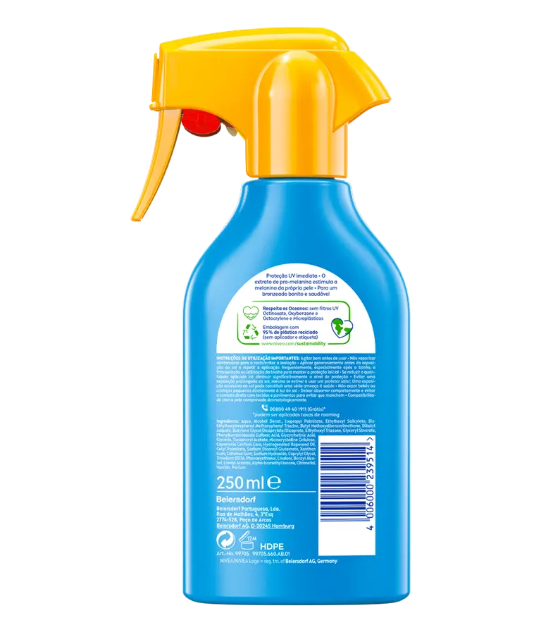 NIVEA; NIVEA SUN; TRIGGER; PROTECT; BRONZE; SPF30; 250ML