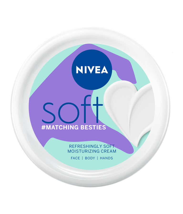 The highly refreshing moisturizing cream for everyday use: NIVEA Soft