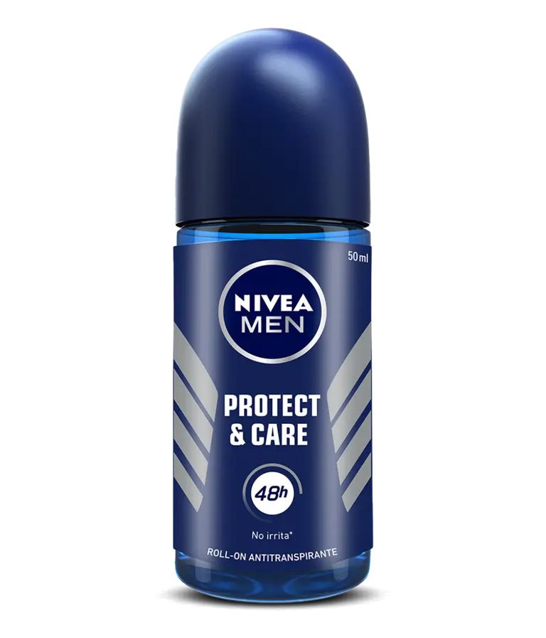 Nivea Men antitranspirante en roll on Protect & Care