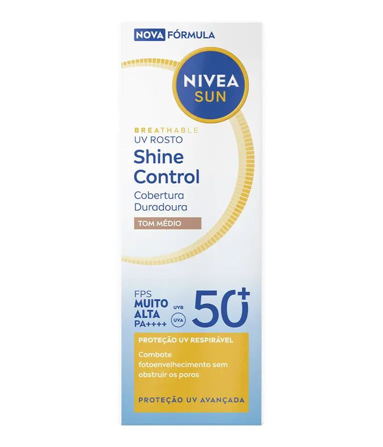 NIVEA; NIVEA SUN; UV FACE; SHINE; CONTROL; SPF50; 40ML