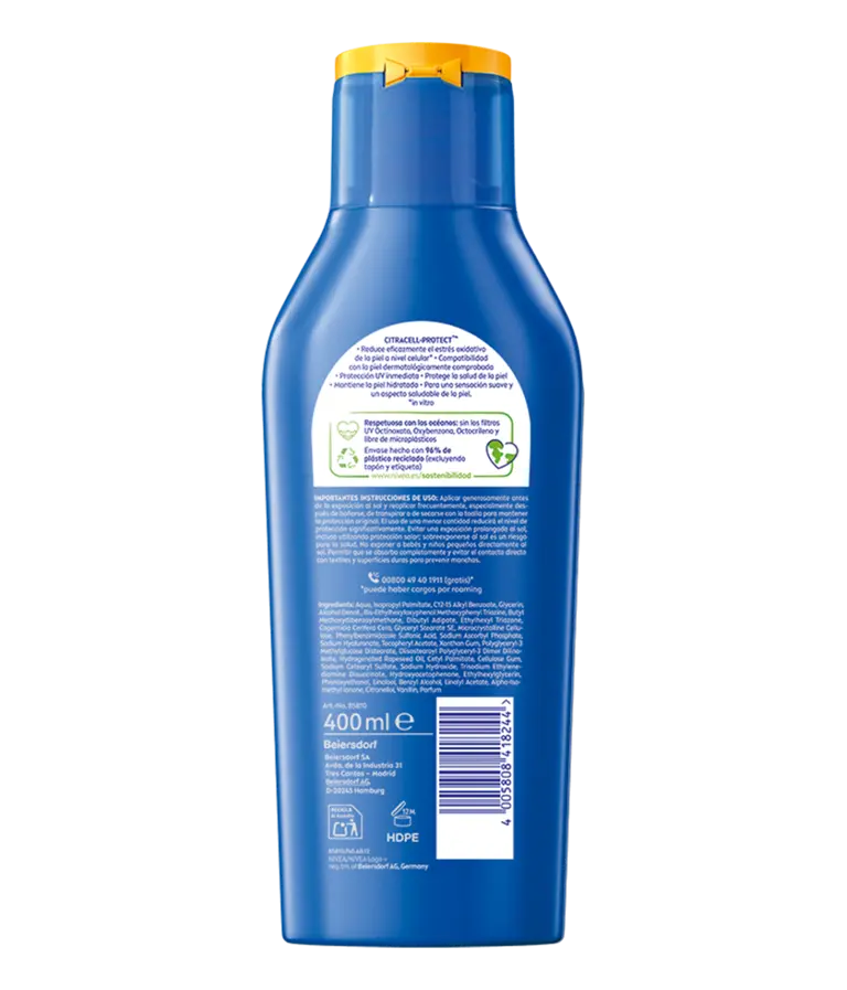 NIVEA SUN Protege & Hidrata Loción Solar SPF 30 400 ml
