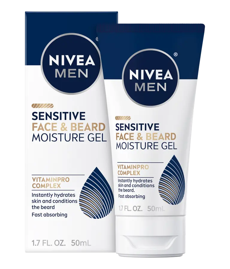 50 mL NIVEA MEN SENSITIVE FACE & BEARD MOISTURE GEL | NIVEA