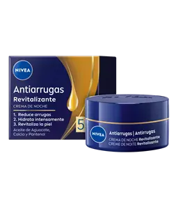 NIVEA; Antirrugas; Creme de De Noite Revitalizante;