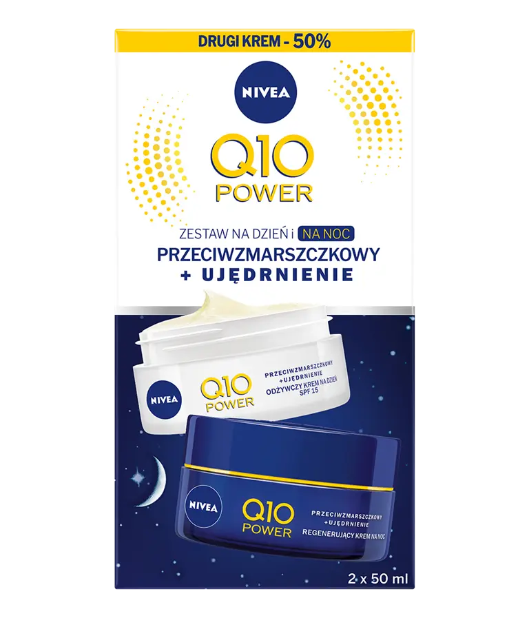 Krem na dzień i na noc NIVEA Q10 POWER