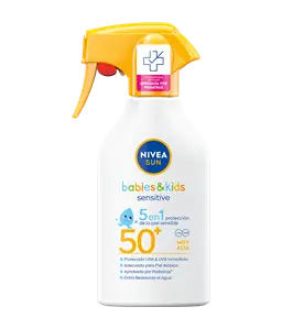 BABIES & KIDS Sensitive Spray Pistola Solar FP 50+ 270 ml | NIVEA SUN