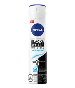Black & White Invisible White Blossom Dry Spray