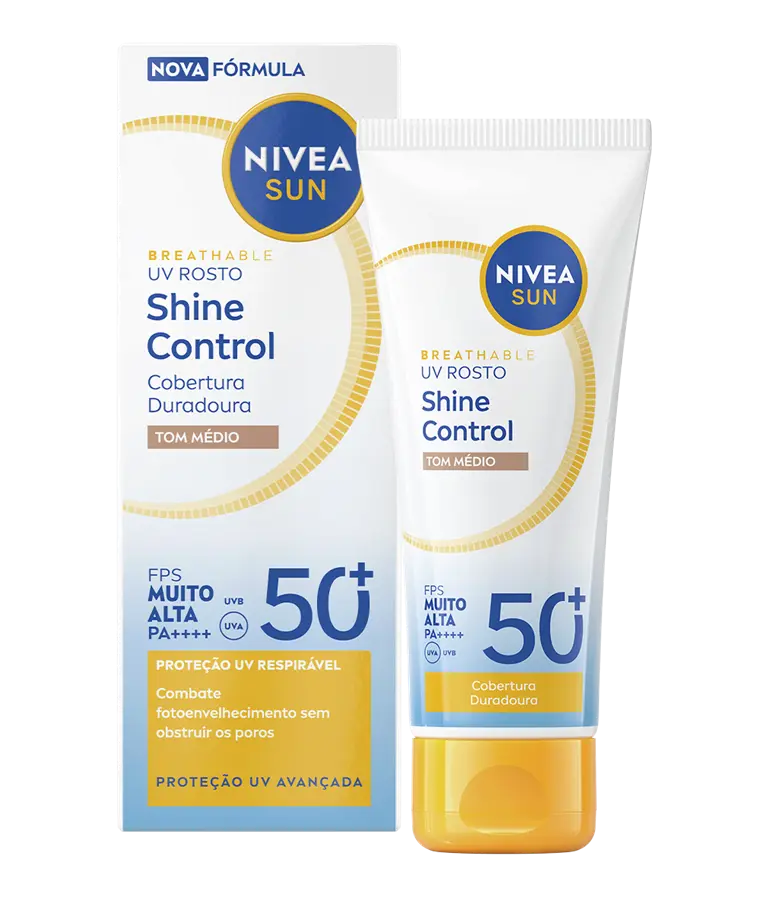 NIVEA; NIVEA SUN; UV FACE; SHINE; CONTROL; SPF50; 40ML