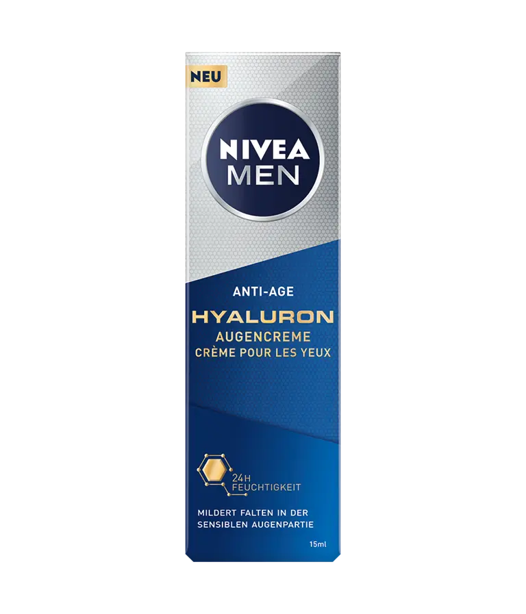 NIVEA MEN Anti-Age Hyaluron Augencreme Verpackung