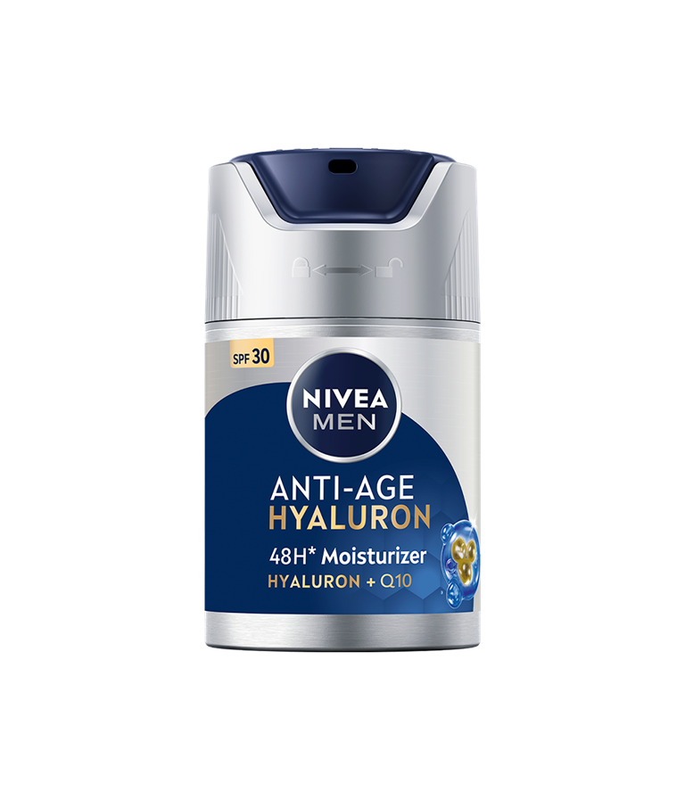 NIVEA MEN Anti-Age Hyaluron Crema Hidratante Antiedad SPF 30