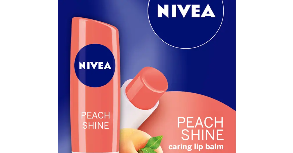 NIVEA Peach Shine Lip Balm