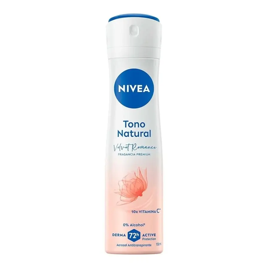NIVEA Antitranspirante Tono Natural Velvet Romance 150ml