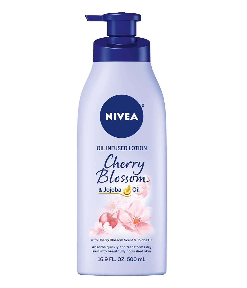 Cherry Blossom & Jojoba Oil Infused Body Lotion for Smooth