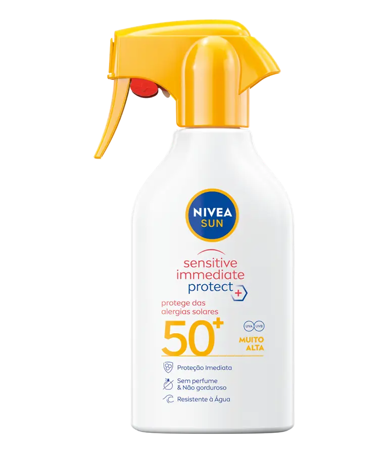 NIVEA; NIVEA SUN; TRIGGER; SENSITIVE; SPF50; 250ML