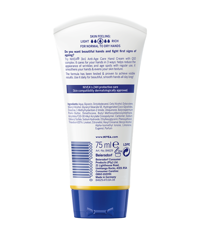 ZA_84629_Nivea_Hand-Cream_3in1_Q10_Anti-Age_75ml_Tube_BOP