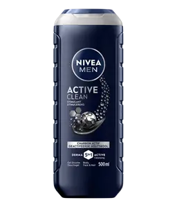 Gel de Duche, Homem, Active Clean, Carvão, 5 em 1