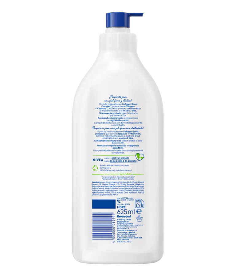 NIVEA Q10 Loción Corporal Reafirmante 625 ml