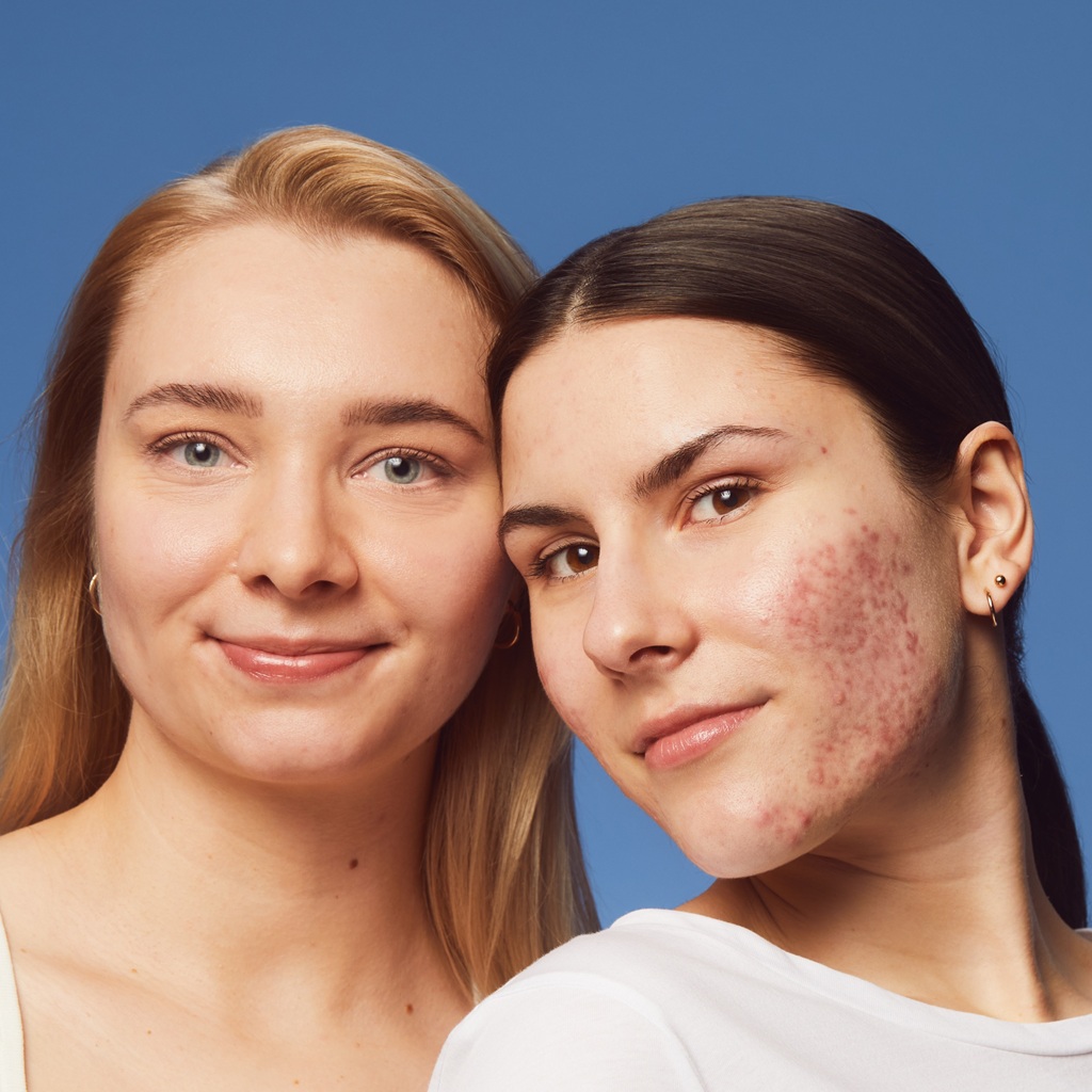 blonde hair woman with her eyes closed