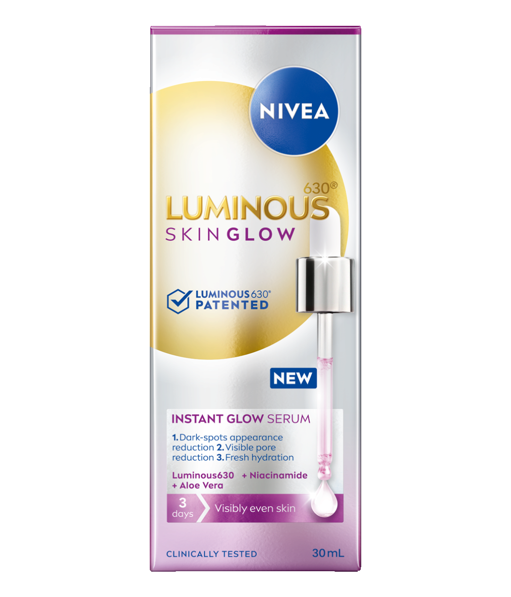 NIVEA LUMINOUS630® SKIN GLOW INSTANT GLOW SERUM | NIVEA