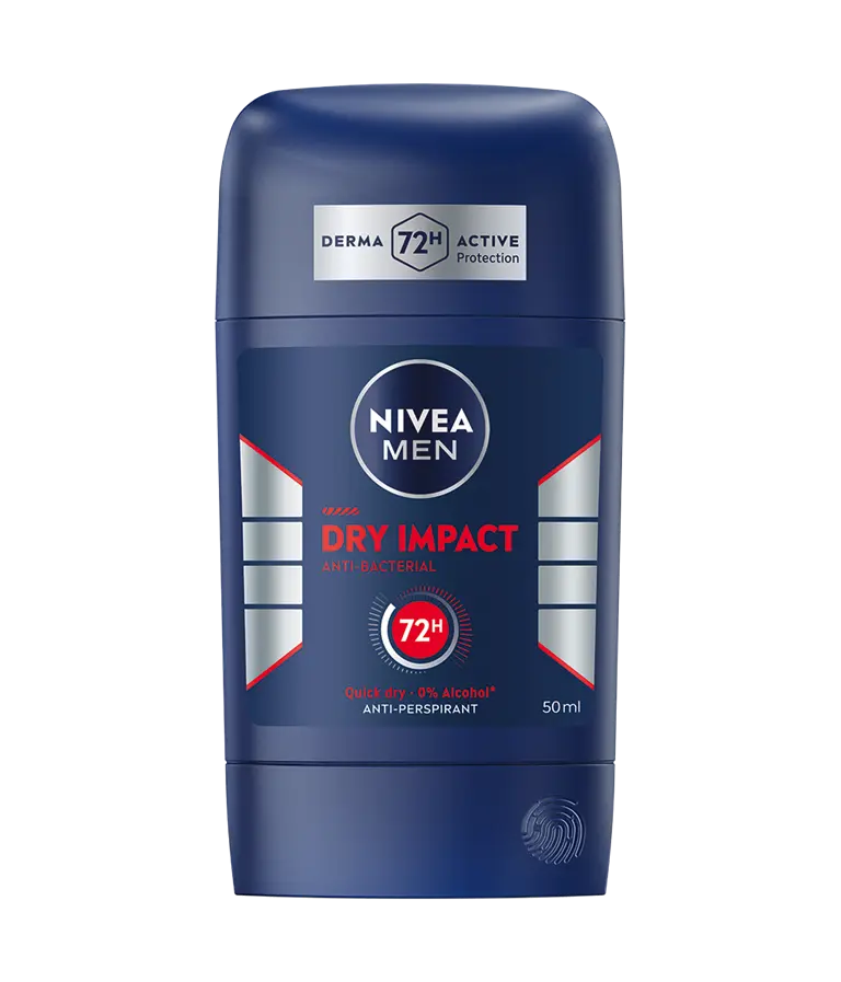 NIVEA; NIVEA DEO; STICK; DRY; IMPACT; 50ML