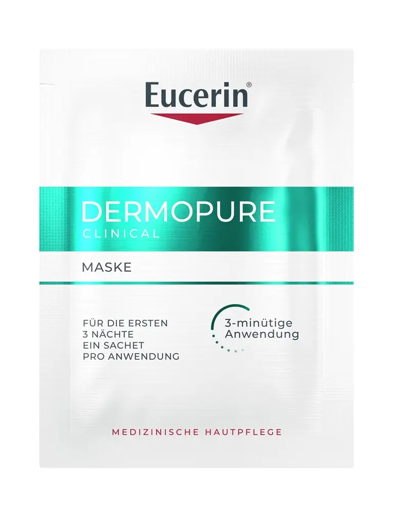Eucerin Probiom8 DermoPure Clinical Mask für unreine, zu Akne neigende Haut
