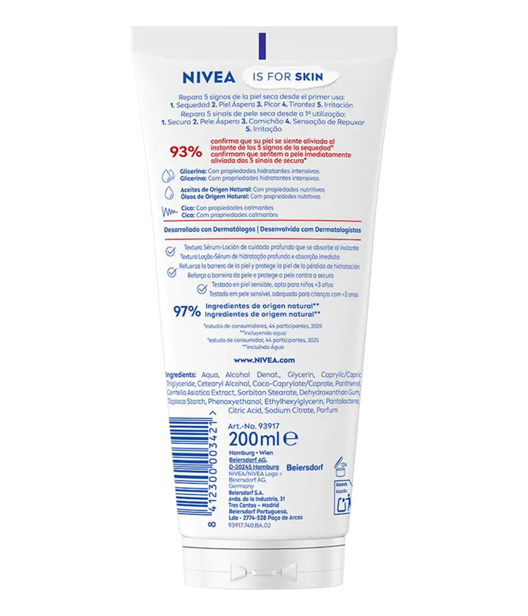 NIVEA Repara & Cuida Serum-Loción Corporal Reparador 200ml
